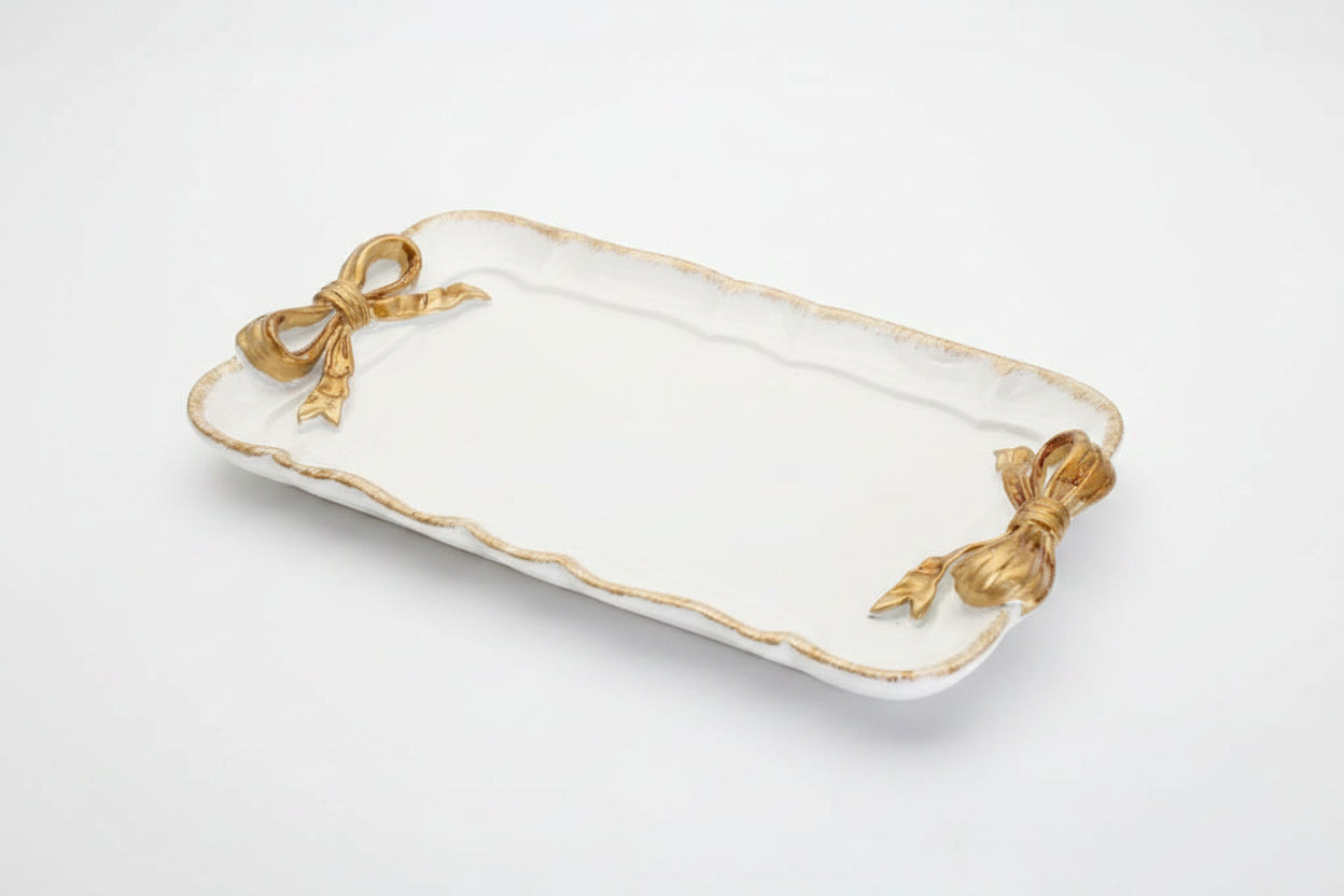 Elegant Coquette Decor Tray