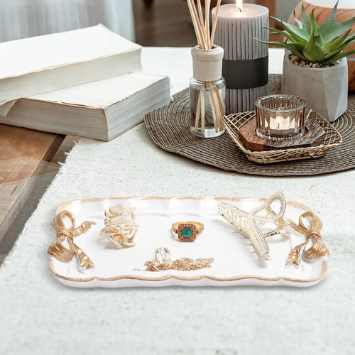 Elegant Coquette Decor Tray